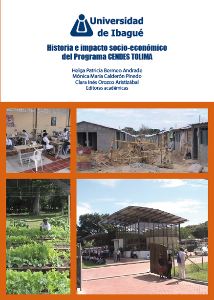 Cover of Historia e impacto socio-económico del programa CENDES TOLIMA